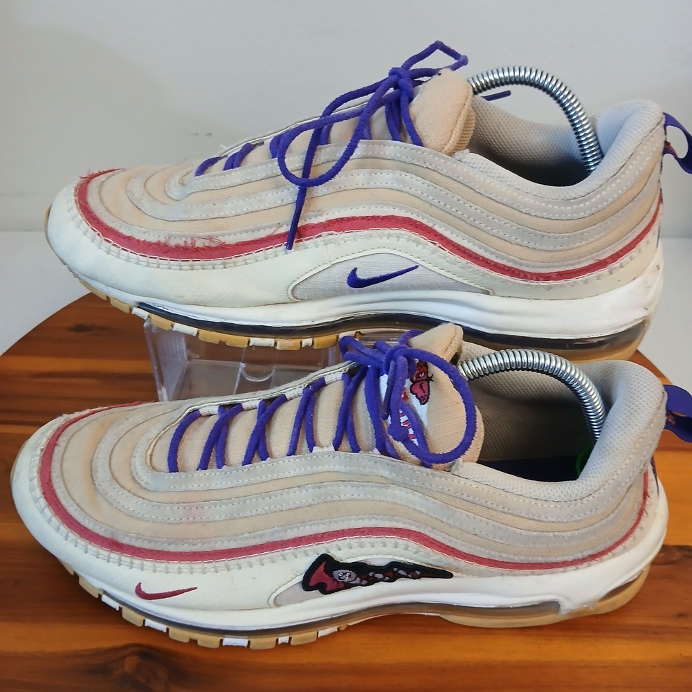 Nike Air Max 97 SE Air Sprung Men 11.5 Cream Running Shoes Sneakers DH4759-200